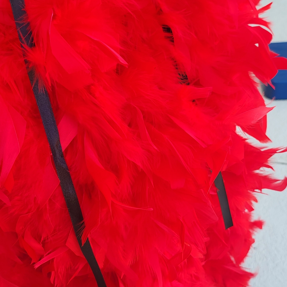 Vintage Burlesque Moulin Rouge Can-Can corset with boots costume, small? - Picture 6 of 16